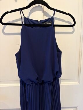 Sam Edelman Royal Blue Spaghetti Strap Dress